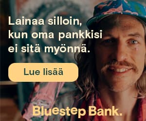 Bluestep Bank: lainaa silloin, kun oma pankkisi ei sitä myönnä